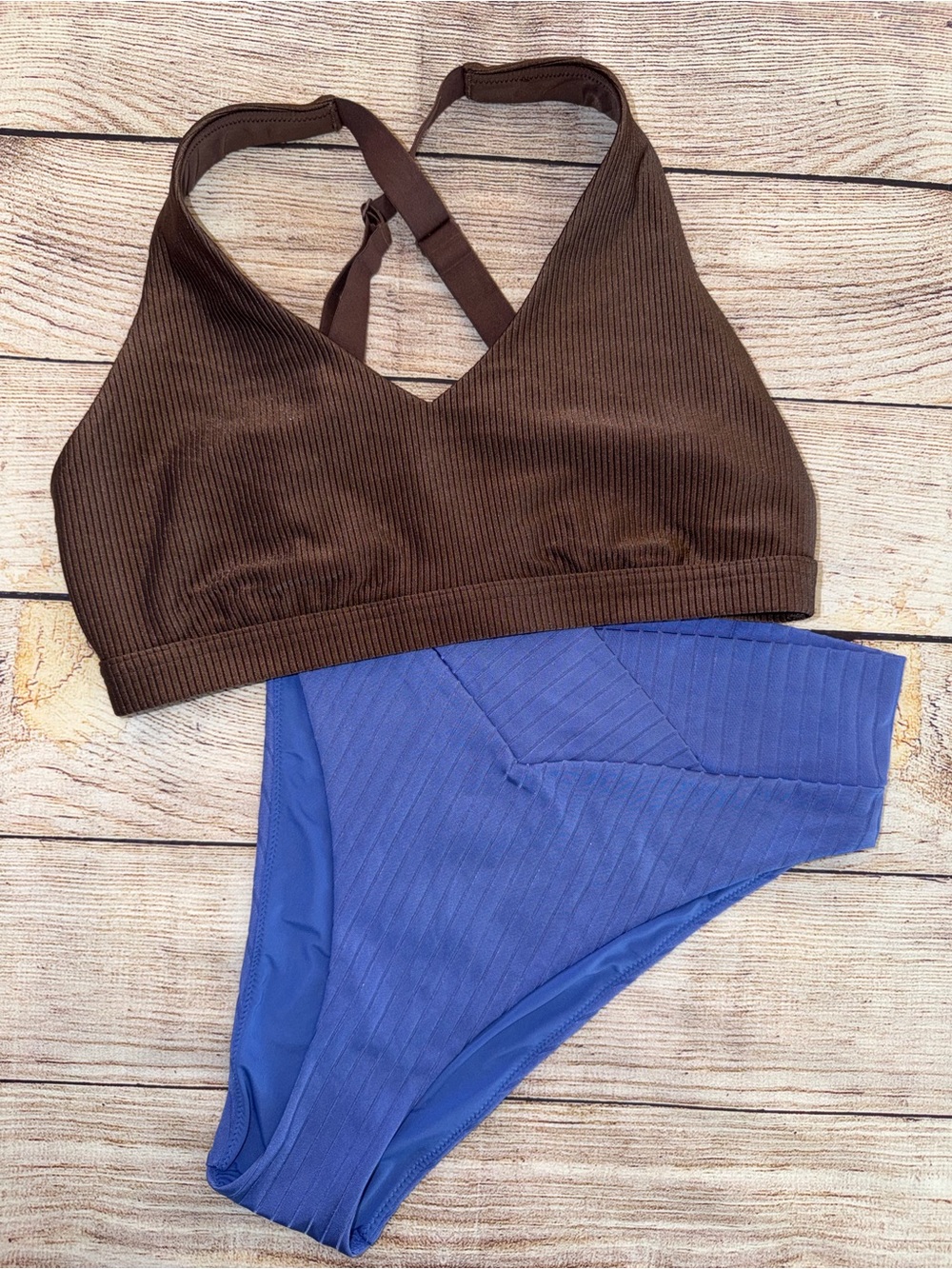 Aerie Miss-matched Bikini Set - Large